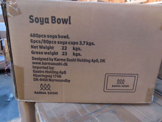 Palle med diverse soya bowls