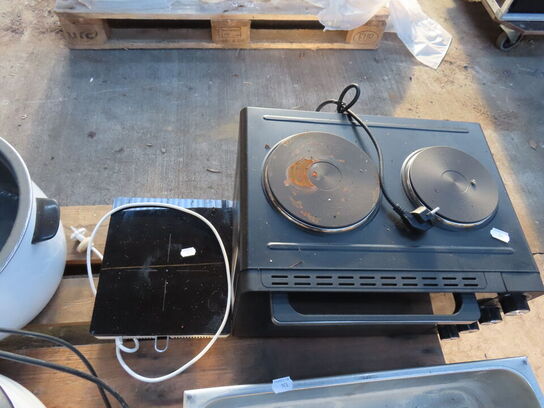 Kogeplade samt ovn