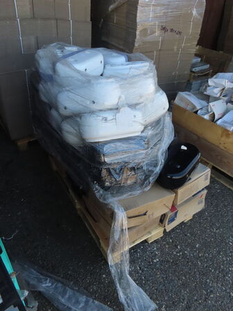 Palle med diverse papirdispensere