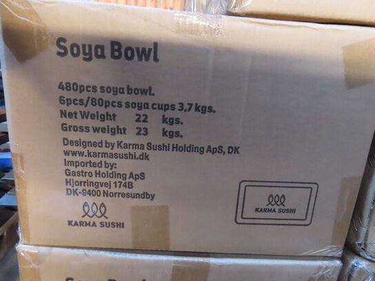 Palle med diverse soya bowls