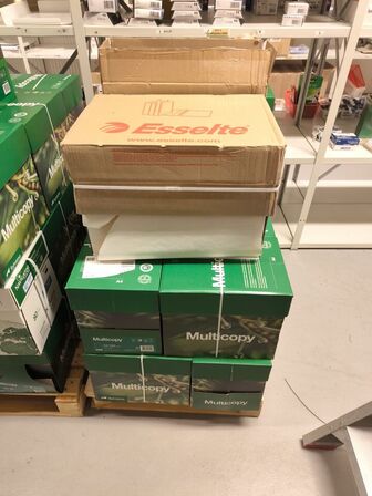 Paller med papir MULTICOPY A4