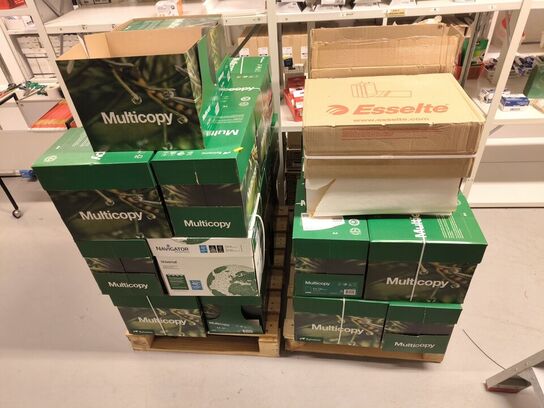 Paller med papir MULTICOPY A4