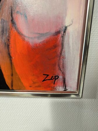 Maleri ZEP 100x100 CM.