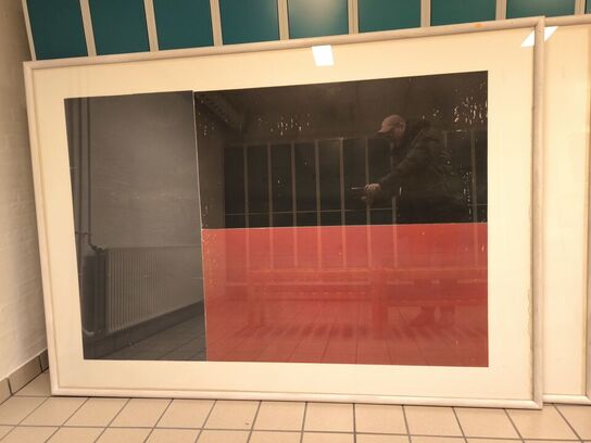 Litografi nr. 2/5 PER ARNOLDI 156x230 CM.