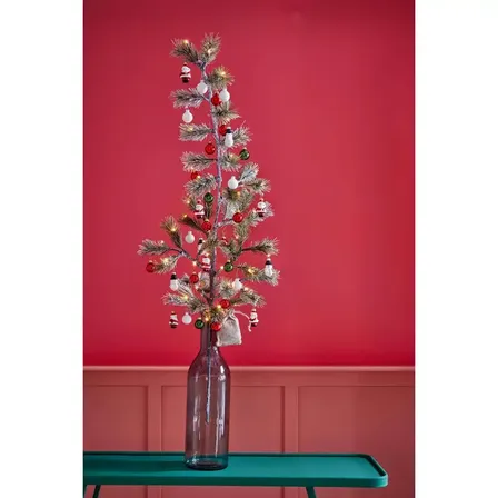 3 stk. blokker juletræ 110 cm 50 led lys(ubrugt)