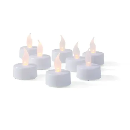 3 stk. led fyrfadslys - 24 stk. - 3,8x5 cm(ubrugt)