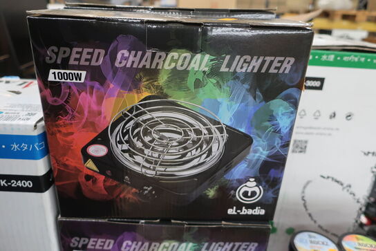 4 stk. kulvarmere 1000W