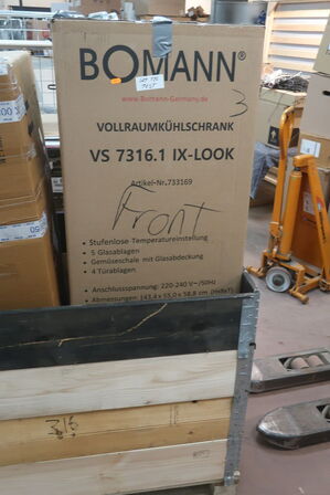 Køleskabe BOMANN Model:VS7316.1 IX-LOOK 733169