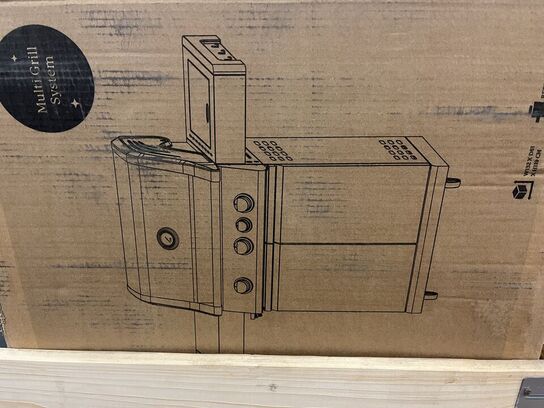 Gas Grill MULTI GRILL SYSTEMS Model: Jupiter FCC-G23610-37