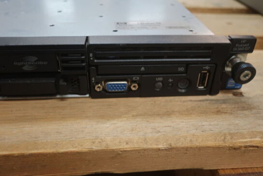 Rackserver HP Model:  PROLIANT DL360 G7