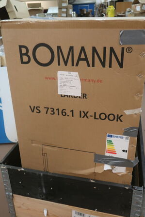 Køleskabe BOMANN Model:VS7316.1 IX-LOOK 733169