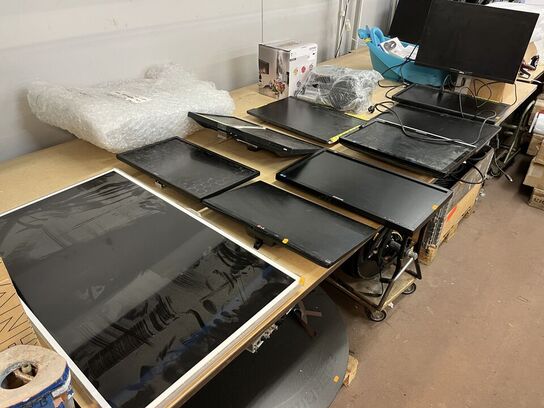 10 stk. Computerskærm Af Div. Brands DELL, SAMSUNG, ACER Model: PSLED 22EA67, V226HOL, S24C650, 3001, SYNCHMASTER 206BW