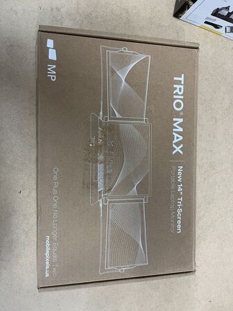 Tredobbelt skærm til Bærbarcomputer TRIO MAX Model: 231104-TRIO-14