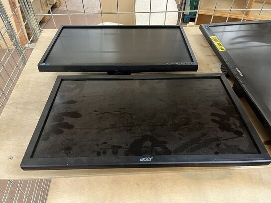 Palle m. Computerskærme DELL, SAMSUNG, ACER