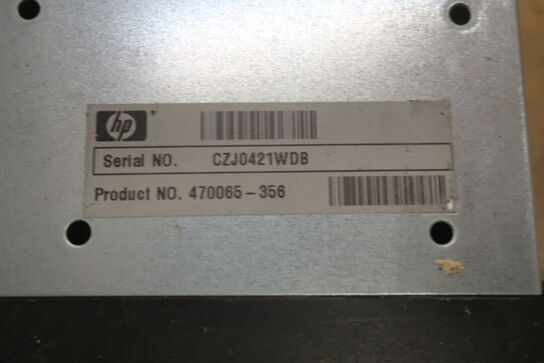 Rackserver HP Model:  PROLIANT DL360 G7