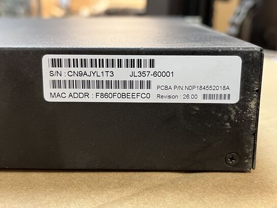 Serverudstyr HP/ARUBA  Model: 2540 JL357 A