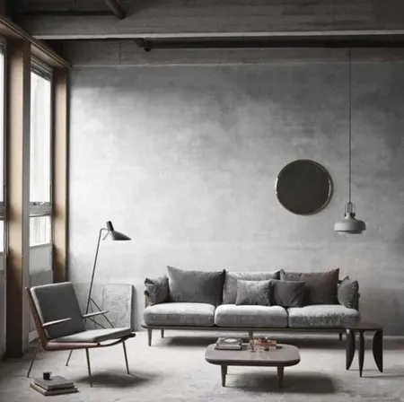 &Tradition copenhagen sc7 pendel grå metal ø35cm(ubrugt)