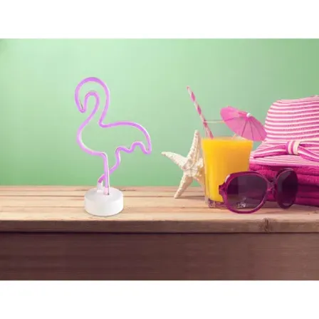 2 stk. globo led bordlampe flamingo(ubrugt)