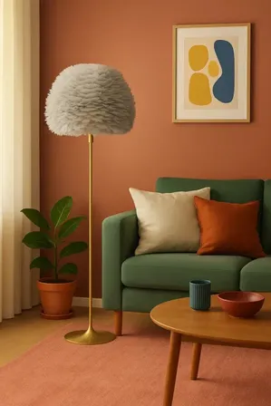 Umage eos evia large komplet gulvlampe lys grå(ubrugt)