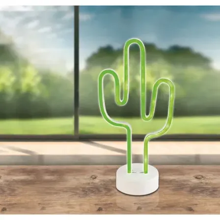 7 stk. globo led bordlampe cactus(ubrugt)