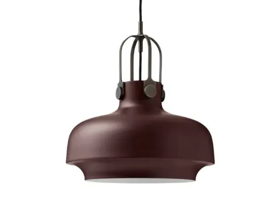 &Tradition copenhagen sc7 pendel i mat plum bronzeret messing ø35cm(ubrugt)