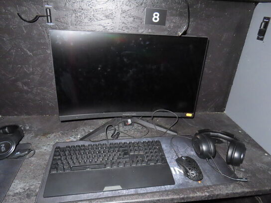 27" curved gaming monitor, ASROCK PHANTOM GAMING pg27f15rs1a 