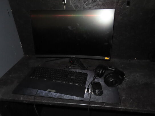 27" curved gaming monitor, ASROCK PHANTOM GAMING pg27f15rs1a 
