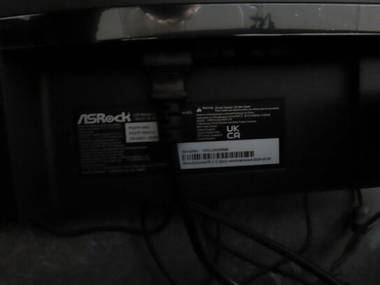 27" curved gaming monitor, ASROCK PHANTOM GAMING pg27f15rs1a