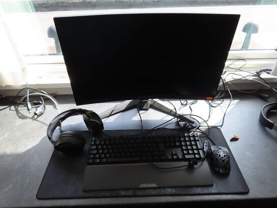 27" curved gaming monitor, ASROCK PHANTOM GAMING pg27f15rs1a 