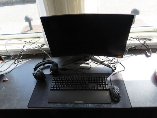 27" curved gaming monitor, ASROCK PHANTOM GAMING pg27f15rs1a 