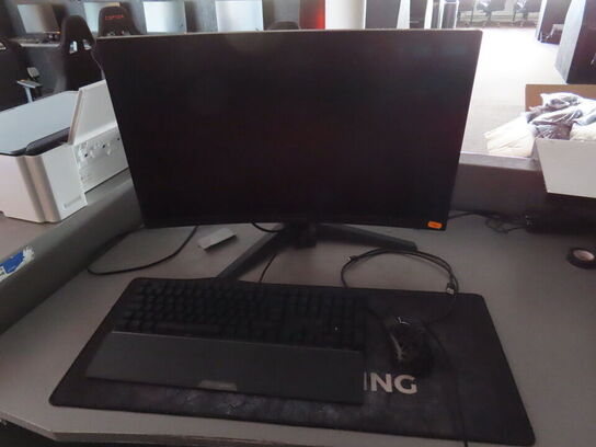 27" curved gaming monitor, ASROCK PHANTOM GAMING pg27f15rs1a 