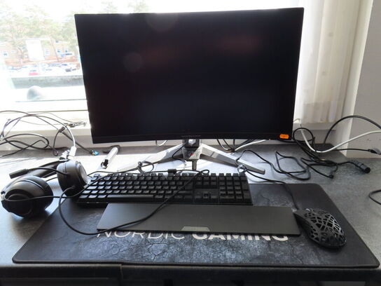 27" curved gaming monitor, ASROCK PHANTOM GAMING pg27f15rs1a 