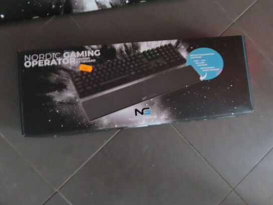 Gaming keybord, NORDIC GAMING OPERATOR
