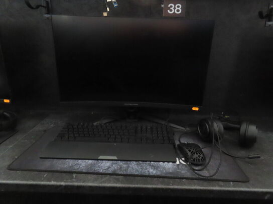 27" curved gaming monitor, ASROCK PHANTOM GAMING pg27f15rs1a 