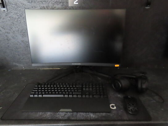 27" curved gaming monitor, ASROCK PHANTOM GAMING pg27f15rs1a 