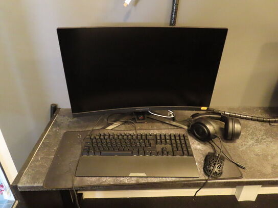 27" curved gaming monitor, ASROCK PHANTOM GAMING pg27f15rs1a 