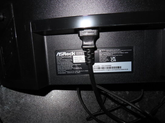 27" curved gaming monitor, ASROCK PHANTOM GAMING pg27f15rs1a