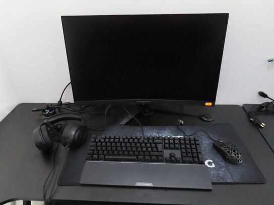 27" curved gaming monitor, ASROCK PHANTOM GAMING pg27f15rs1a 
