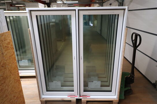 5 stk Træ-Alu vinduer