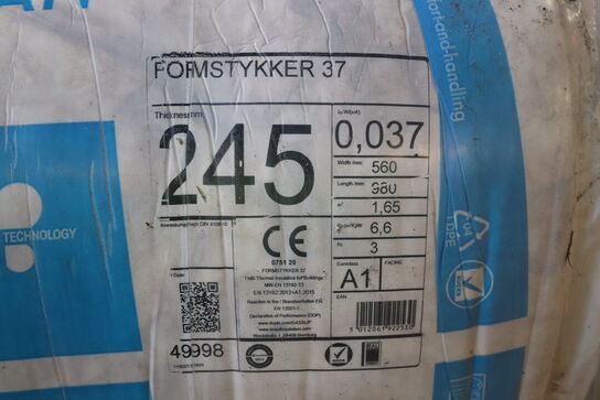 16 pk Isolering 245mm