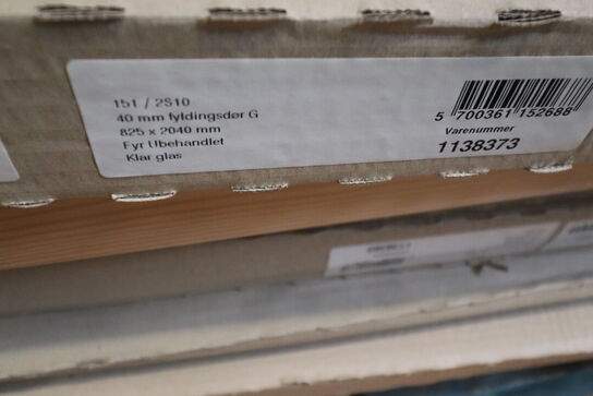 21 stk Indvendige døre