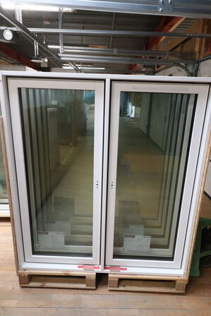 5 stk Træ-Alu vinduer