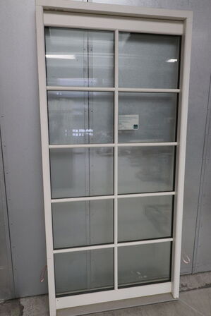 Vinduesparti med sprosser