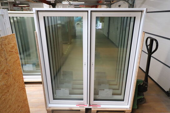 5 stk Træ-Alu vinduer