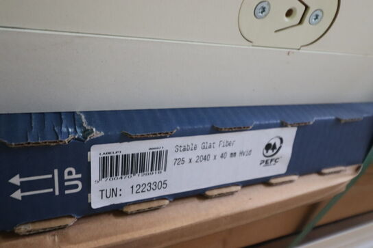 19 stk Indvendige døre