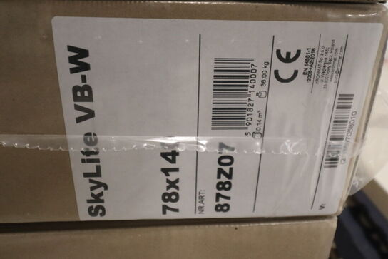 4 stk Tagvinduer Skylite 