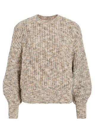 RouLaura L/S O-Neck Knit ROUGE EDIT Str.: XL