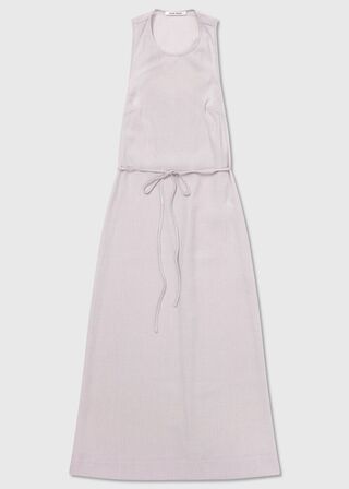 Molina Crinkled Dress WOOD WOOD Str.: 40