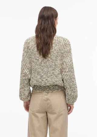 RouLaura L/S O-Neck Knit ROUGE EDIT Str.: M