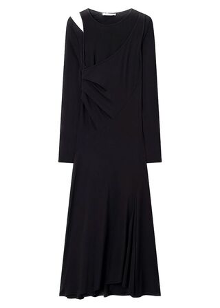 Erica Wrap Dress WOOD WOOD Str.: 40